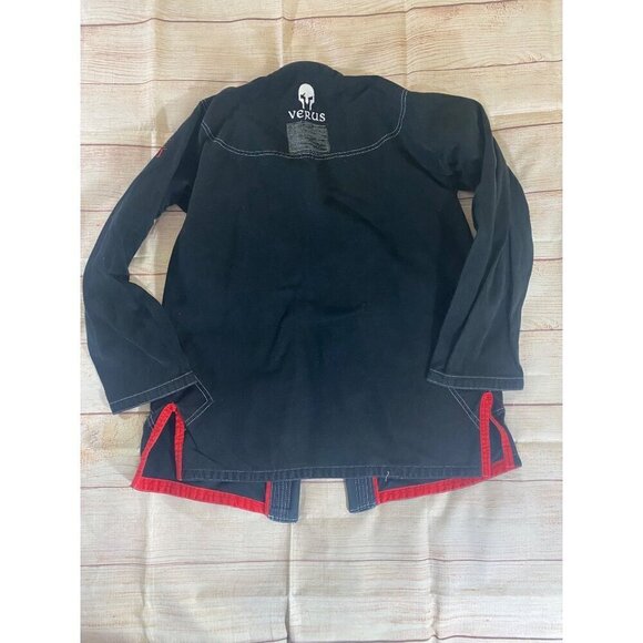 Verus Unisex Jiu Jitsu Athletic Black Gi TOP ONLY - A4 - Picture 9 of 10